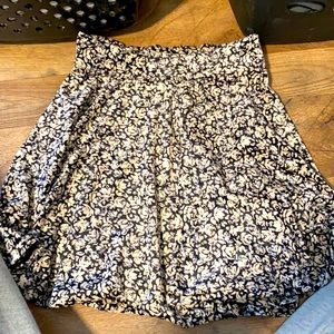 it’s a dark blue skirt